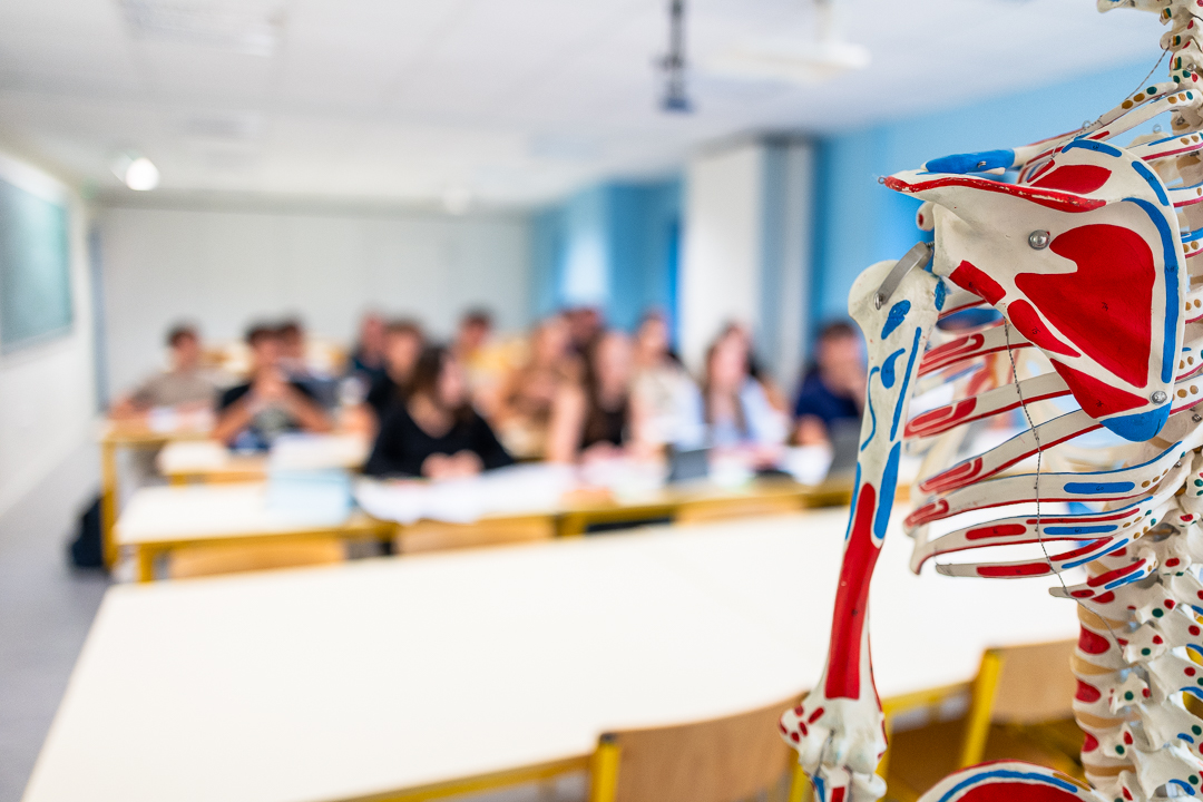 Étudiants CEPSUP en concours blanc à Reims